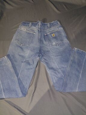 Carhartt Mens 34x32 Denim Jeans Relaxed